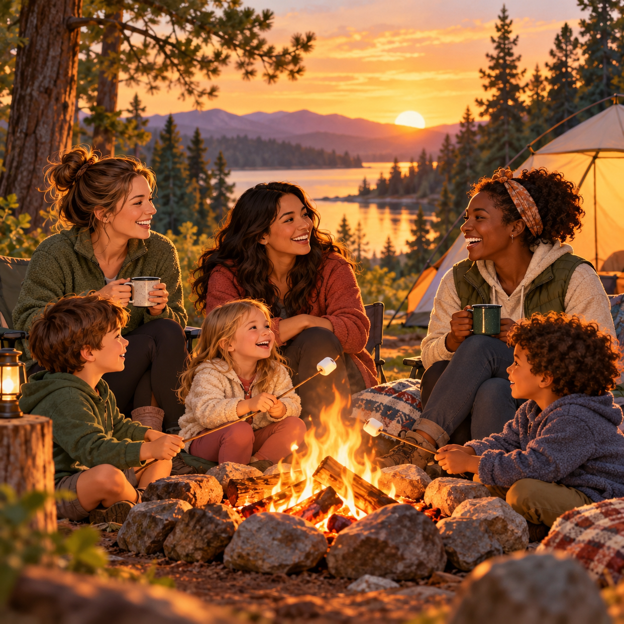 Acampadas y aventuras para madres cristianas | Debbie
