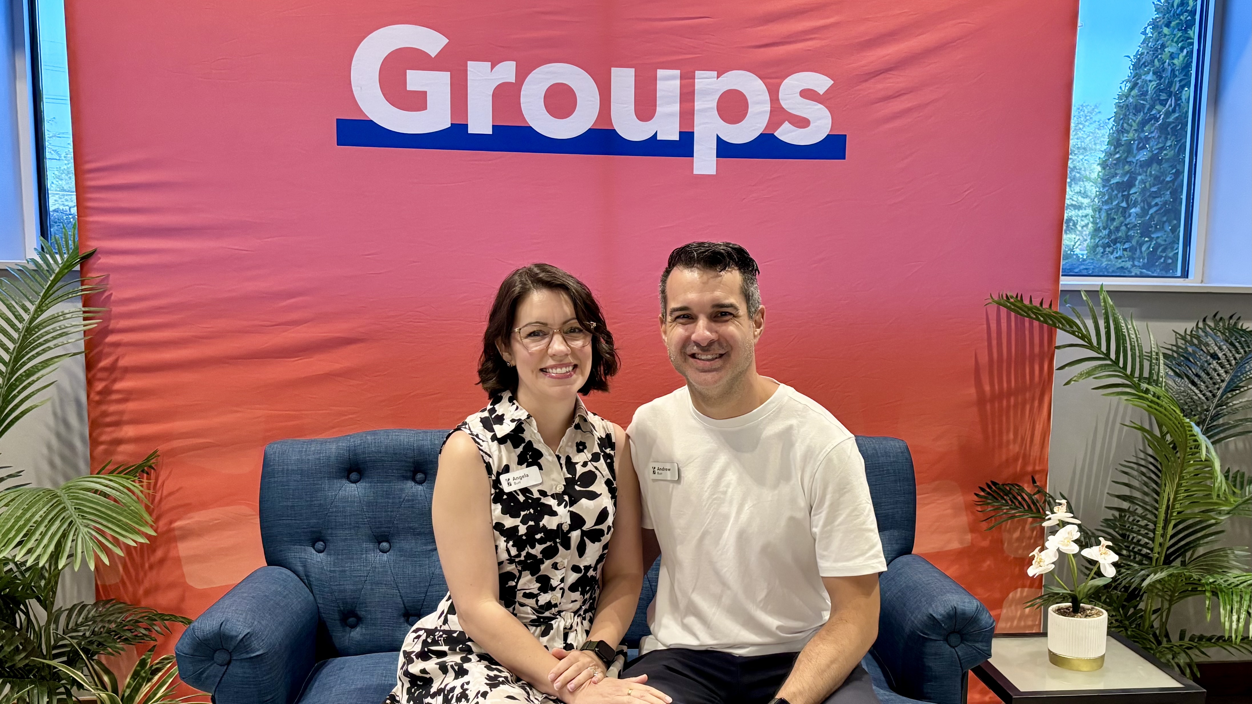 Grupo familiar | Andrew y Angela Burr