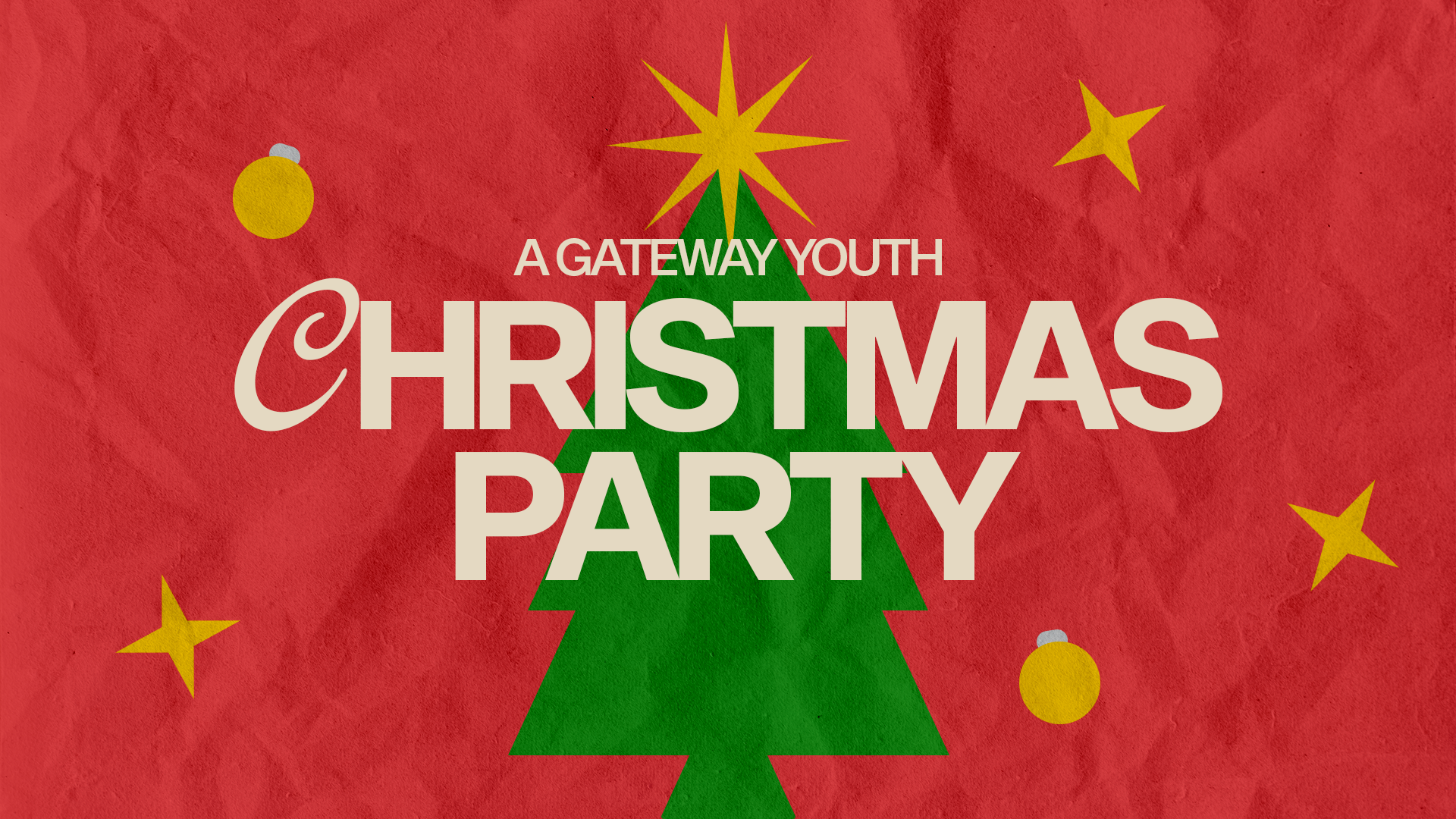 Fiesta de Navidad para jóvenes
